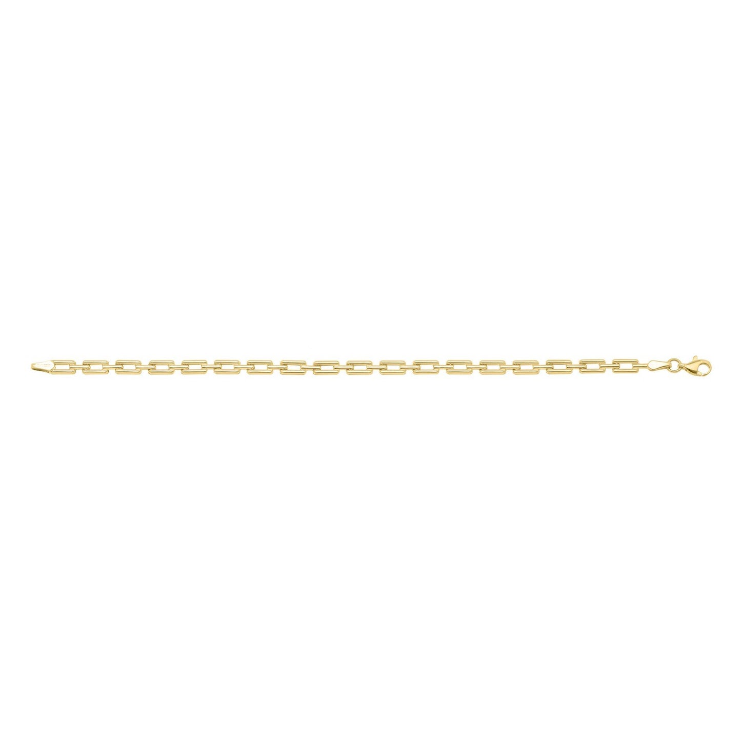 10K Yellow Gold Deco Link Bracelet