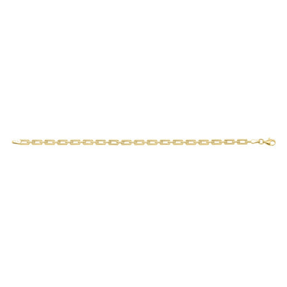10K Yellow Gold Deco Link Bracelet
