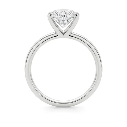 3 Carat Princess Lab Grown IGI G/VS1 Diamond Solitaire Ring in 10K White Gold