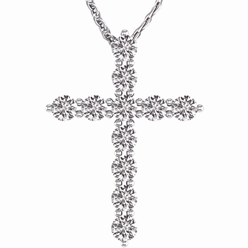 Diamond Cross Necklace