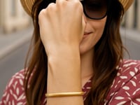 14K Yellow Gold Medium Stretch Mesh Bracelet (5.40 mm)