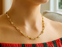 14k Yellow Gold High Polish Jax Link Chain (5.90 mm)