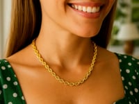 14k Yellow Gold High Polish Mariner Link Chain (5.40 mm)