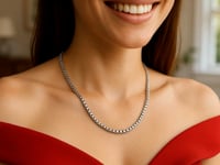 Sterling Silver Rhodium Plated Rockstar Cut Round Box Chain (2.90 mm)